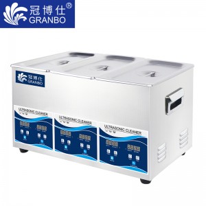 js金沙官网仕GS30306 超声波清洗机  |3X6.5L/3X180W|小型3槽机   支持定制